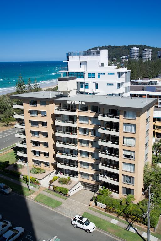 Wyuna Beachfront Holiday Apartments Gold Coast Kültér fotó